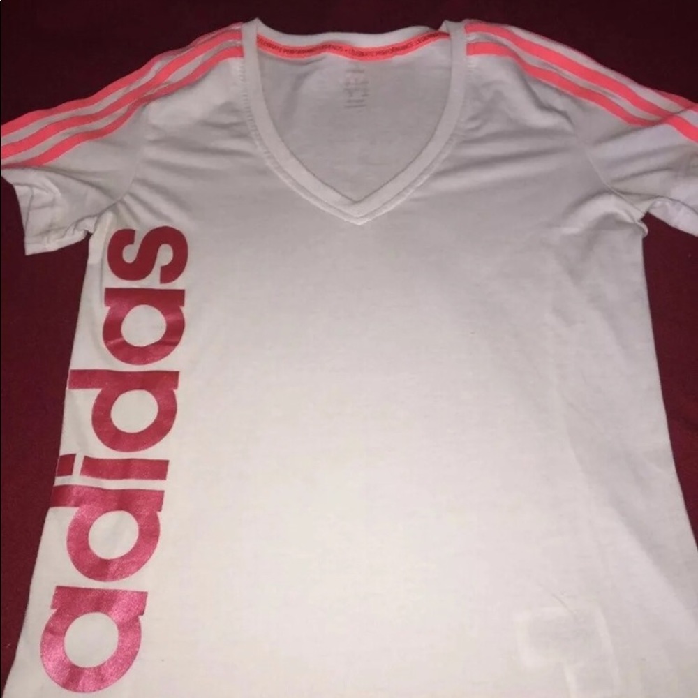 Women’s v neck Adidas top